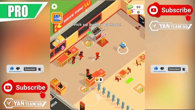 NOOB vs PRO vs HACKER - Burger Please NEW Gameplay Walkthrough (Android,iOS) смотреть онлайн