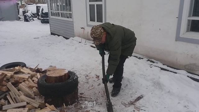 Самый мощный в мире колун. смотреть онлайн