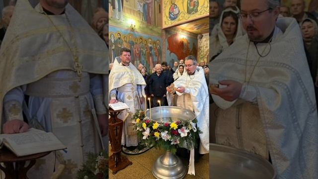 Крещение  Господне! Служба в храме Сергия Радонежского. г Лермонтов.  стихи А Романенко
