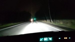 LED линзы Optima Element Serias в Toyota Prius 20 в сухую погоду