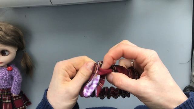 Шьем повязку для куклы | повязка на голову | headband смотреть онлайн