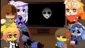 Undertale reacts to Gaster memes||Gacha club||Undertale||Gcrv