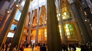 The one thing you MUST SEE in Barcelona Spain. De La Sagrada Familia.  Massive Cathedral by Gaudi