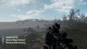 Fallout 4 - MK18 Drum Mag's TR and SA Addon Patches
