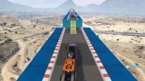 Testing Semi Trucks vs Impossible Ramps in GTA 5