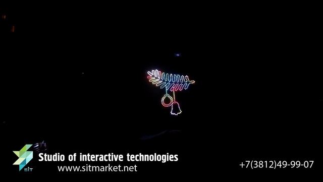уличное новогоднее украшение