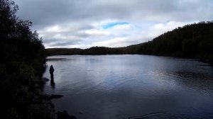 Мурманская область, река Варзина. Семга. Часть 1