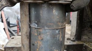 Секрет монтажа стальной обсадной трубы в скважину без резьбы.