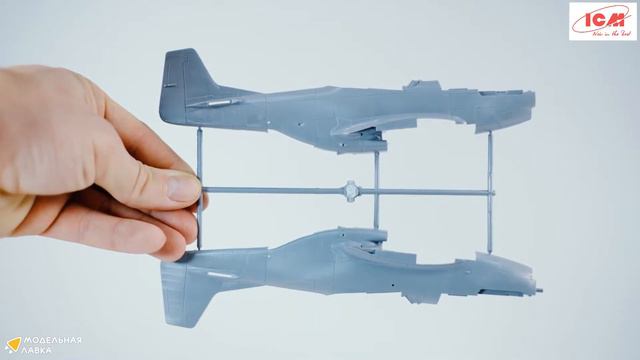 Сравнение сборных моделей Мустанг (Mustang) P-51 EDUARD VS ICM. Масштаб 1:48 смотреть онлайн