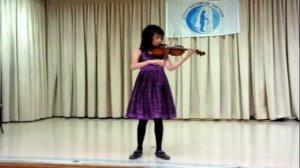 Beatrice's Violin Recital, Nov. 11, 2012