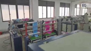 Станок для производства пакетов в рулоне 400мм 2 потока