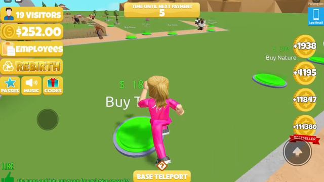 Roblox Zoo Tycoon смотреть онлайн