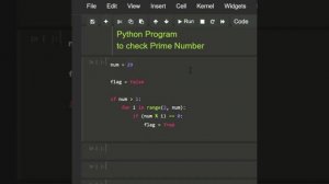 #python program to check prime number || #coding