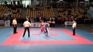 Daria Nefedova v Stefanie Richner WAKO European Championships 2018