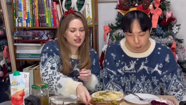 [국제커플] 러시아 새해 음식 도전!!