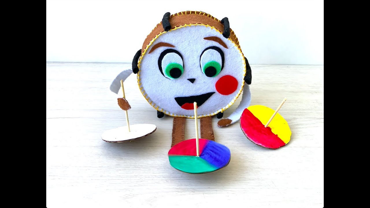 Делаем волчок с визуальным эффектом! смотреть онлайн