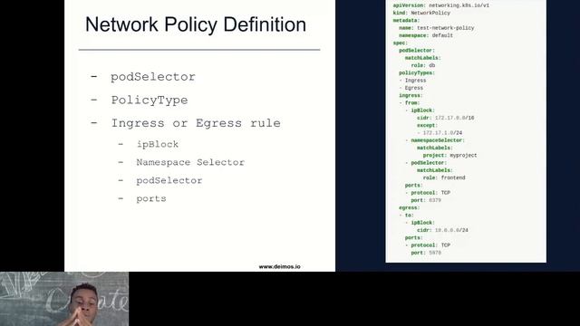 Reducing Attack Surface using Network Policies смотреть онлайн