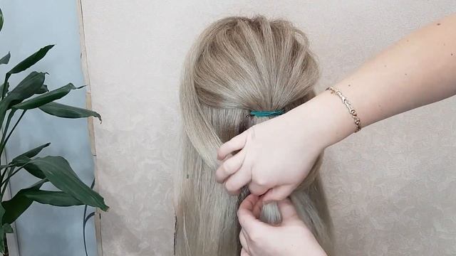 НЕОБЫЧНАЯ Прическа на длинные волосы / Прическа 2021