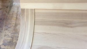 Радиусные мебельные фасады из массива своими руками