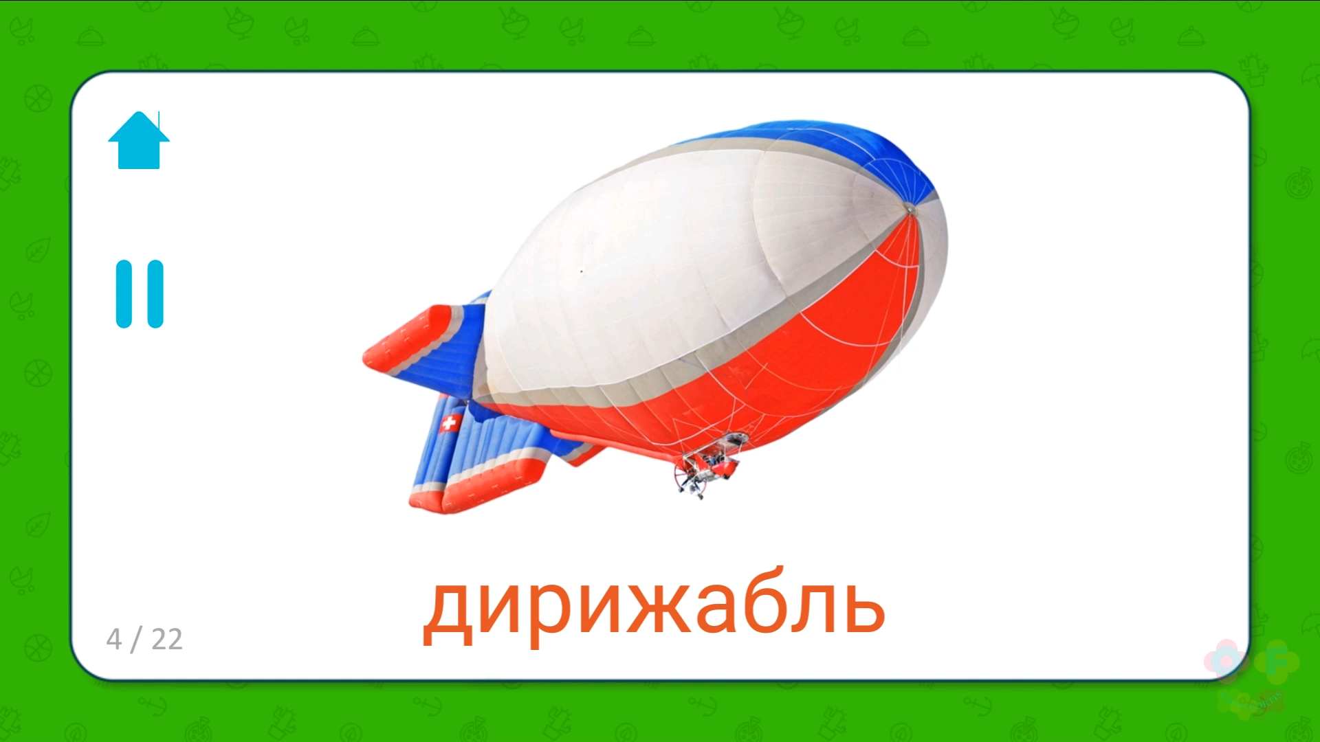 Учим названия Карточки 1