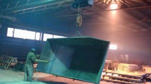 Изготовление мусорных баков. Видео производства.