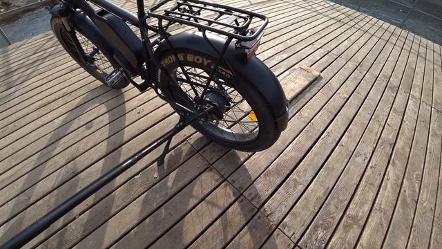 Электрофэтбайк. E-MOTION FATBIKE GT 48V 21AH 1000W. После 6 месяцев эксплуатации.