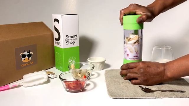 RECHARGEABLE PORTABLE JUICER BLENDER BOTTLE | SMART PORTABLE JUICER BLENDER | TRENDY MART