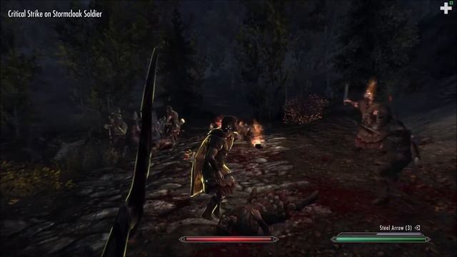 Skyrim Brutal Killmove Compilation, Finishers, Battles смотреть онлайн
