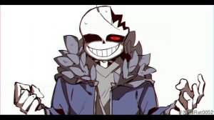 SMILE | meme  【UndertaleAU】 (※点滅注意)(※flash ＆ blood warning)