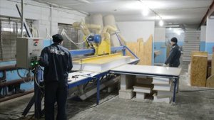 Процесс производства домокомплекта из СИП панелей  Часть 4