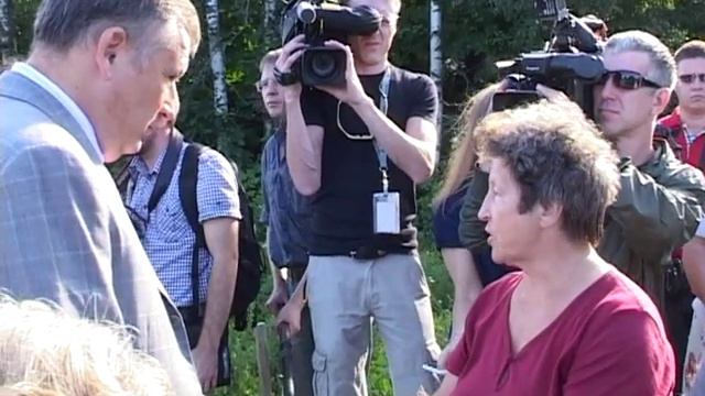 Губернатор Дрозденко А.Ю посетил Всеволожский район (Всеволожск, Колтуши)