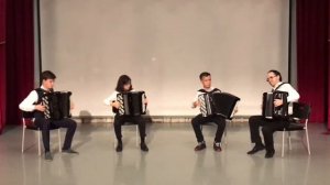 Квартет баянистов (ДШИ-1) А. Новиков «Смуглянка»