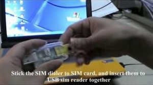 USB Reader/Programmer for sim cards and sim dialers