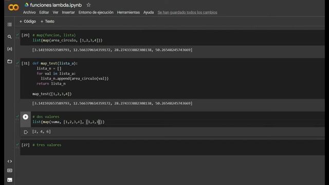 Lambda Map Python