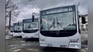 Новые троллейбусы ВМЗ 5298.01 Авангард по маршруту 5 7 и 15 г.Красноярск