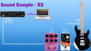 Joyo British Sound Pedal - Clean Settings
