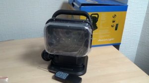 Светодиодный LED фара-искатель с дистанционным управлением
