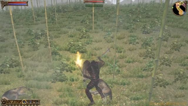 Two Worlds прохождение с комментариями #32 - Дружелюбный (нет) Ашос смотреть онлайн