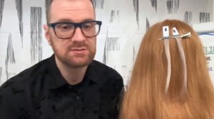 Redken Artist John Barnes- Redken Shades EQ Gloss and Crystal Clear