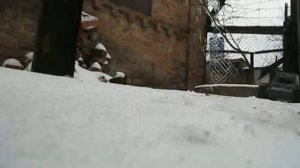 ТАНК КЛИМ ВОРОШИЛОВ НА СНЕГУ