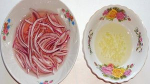 Тёплый перловый салат с овощами Розовый жемчуг