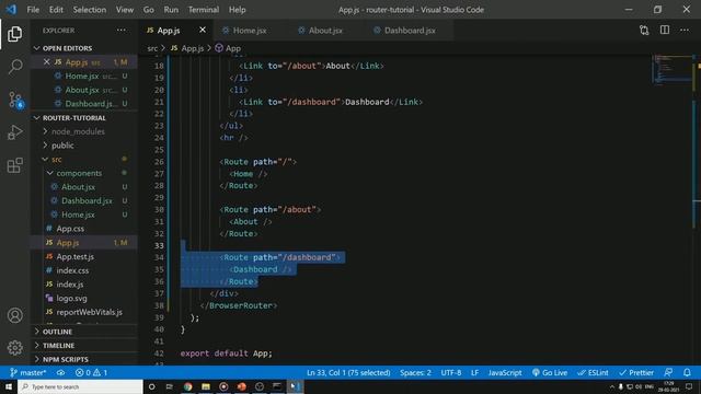 React Router Dom Tutorial 1 | Navigation in a React App | Browser Router, Link, Route and Switch смотреть онлайн