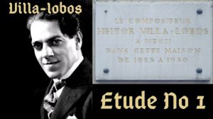 Villa Lobos - 'Etude No 1' - Classical Guitar