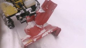 Шнекоротор на минитракторе из мотоблока.