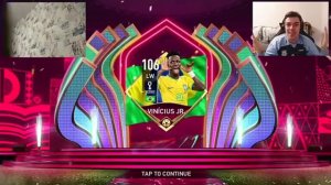 ЗАДОНАТИЛ +100$ ПОДПИСЧИКУ чтобы ПРОКАЧАТЬ ЭГО СОСТАВ || FIFA 22 MOBILE 🇧🇷🇧🇷💸💸