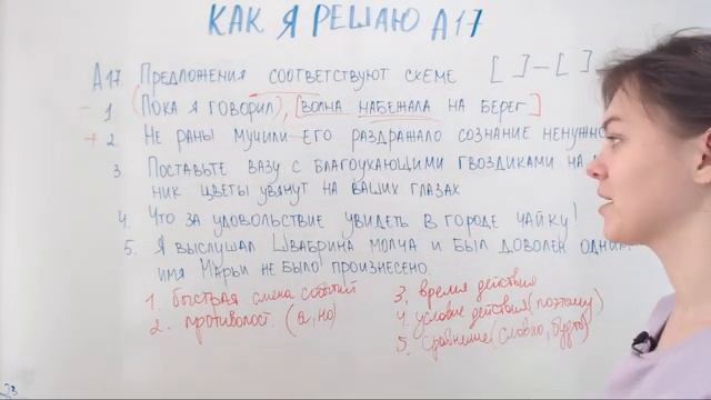 ЦТ А17. Тире в предложении смотреть онлайн