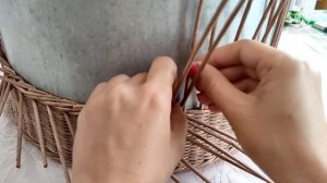 Загибка "Розга" из трёх трубочек. Плетение из бумаги.