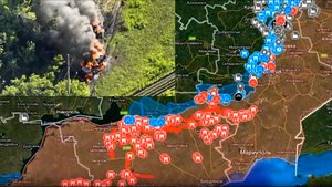 16.06.2023 Карта боевых действий на Украине и в России. Уничтоженная натовская техника