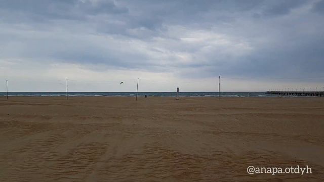 #Анапа#Витязево 10.05.20. Пляж Витязево и штормящее море🌊