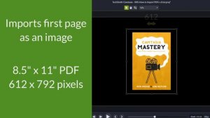 How to Import PDFs in Camtasia 2019